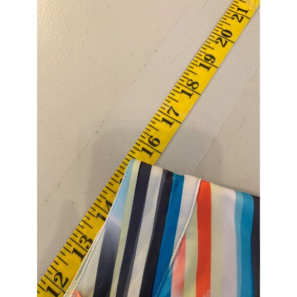 Slazenger Chevron Print Stretch Skort Skirt SMulti-Color Poly Spandex Size 4 - Picture 10 of 12